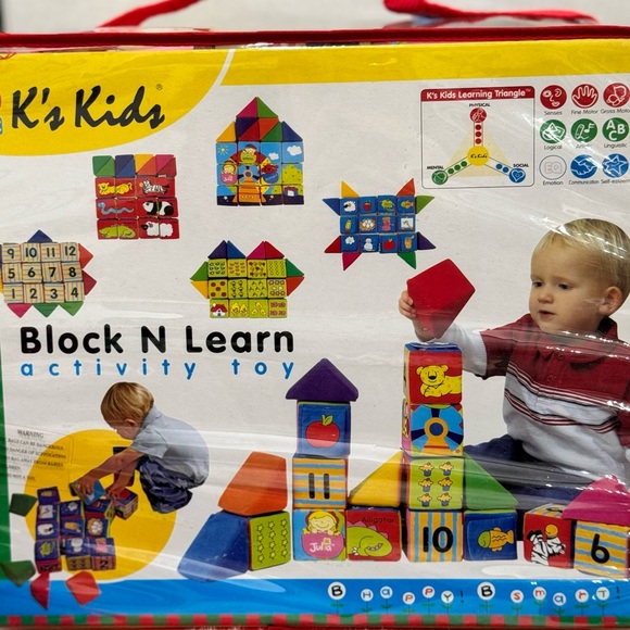 Block N Learn Soft Building Blocks - Multicolor - Picture 2 of 2